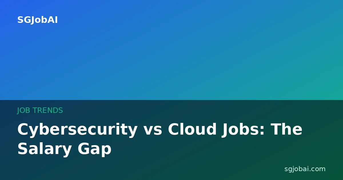 Cybersecurity vs Cloud Jobs: The Salary Gap