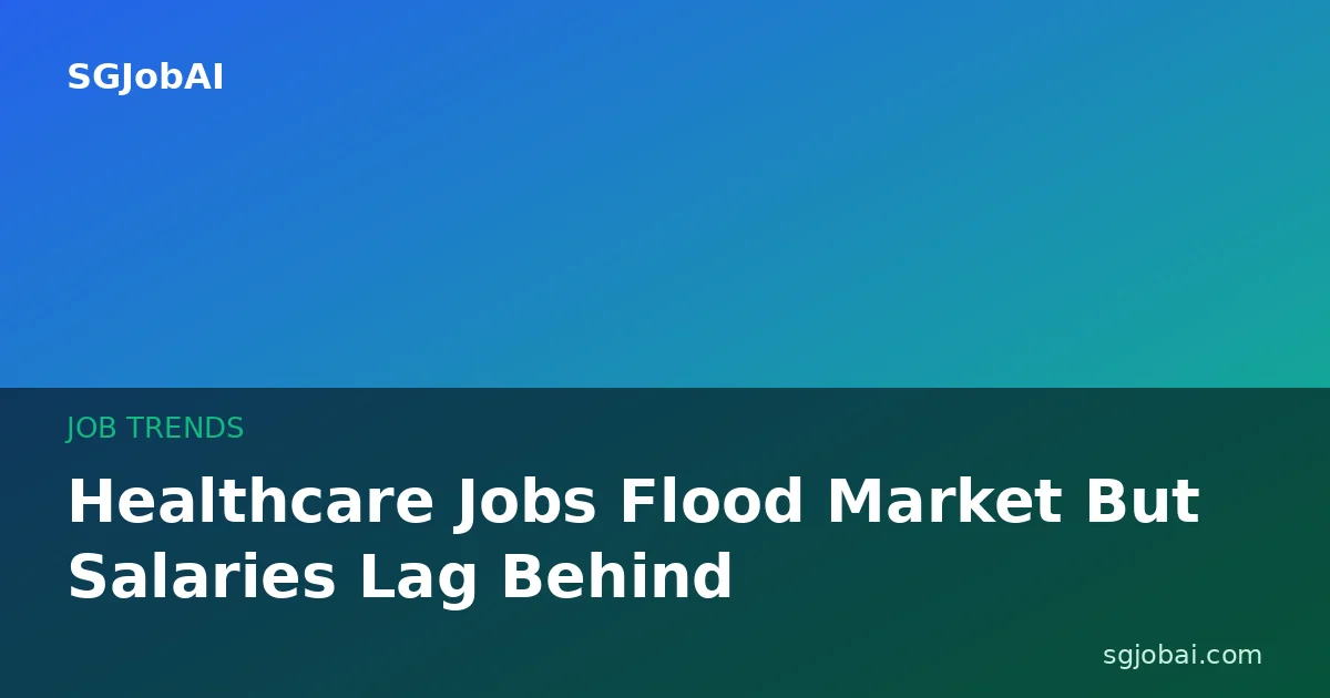 Healthcare Jobs Flood Market But Salaries Lag Behind